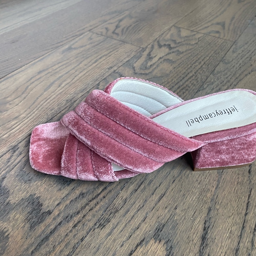 Jeffrey Campbell Pink Mules